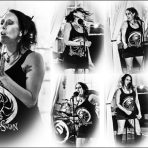 April Monique (Burril) septych from rehearsal the evening before the show…